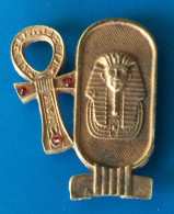 Next World Key Ancient Egypt Pharaoh Metal Fridge Magnet Souvenir, From Egypt - Tourism