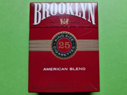 Ancien PAQUET De CIGARETTES Vide - BROOKLYN - Pont - Vers 1980 - Empty Cigarettes Boxes