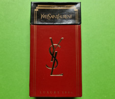 Ancien PAQUET De CIGARETTES Vide - YVES SAINT LAURENT - Vers 1980 - Porta Sigarette (vuoti)