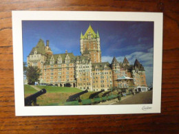 QUEBEC - Le Château Frontenac Vu De La Terrasse Dufferin - Québec - Château Frontenac