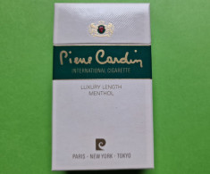 Ancien PAQUET De CIGARETTES Vide - PIERRE CARDIN - Vers 1980 - Empty Cigarettes Boxes