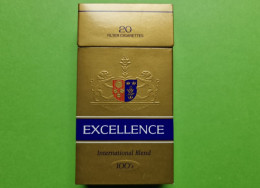 Ancien PAQUET De CIGARETTES Vide - EXCELLENCE - Vers 1980 - Zigarettenetuis (leer)