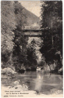 CPA - Montbovon - Vieux Pont Couvert Sur La Sarine - Montbovon