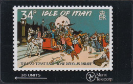 Isle Of Man 029 - Stamp - The Last Toast Rack - Home Douglas Parade -  Mint - Isola Di Man