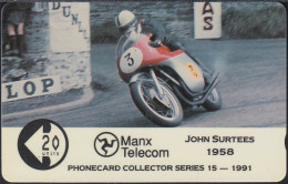 Isle Of Man 040 - TT- Racer John Surtees - Mint - Isola Di Man