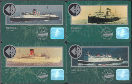 Isle Of Man 045 - 48  Serie - Set - 4 Steamer - Mint - Isla De Man