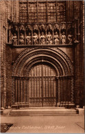 England Lincoln Cathedral The West Door - Lincoln