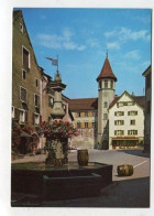 AK 124352 SWITZERLAND - Maienfeld -  Städtliplatz Mit Rathaus - Maienfeld