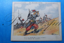 Manoeuvres Militaire Legion  Illustrateur Artist A.Guillaume  Alcool De Menthe De Ricolès - Sports