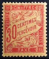 FRANCE                      TAXE 34                      NEUF* - 1859-1959 Mint/hinged