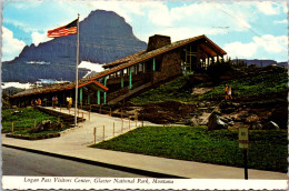 Montana Glacier National Park Logan Pass Visitors Center 1977 - Other & Unclassified
