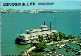 California San Diego Harbor Island The Reuben E Lee Riverboat Restaurant 1982 - San Diego