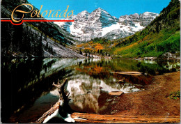 Colorado Rocky Mountains Maroon Bells Near Aspen 1999 - Rocky Mountains