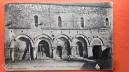 CPA (86)  Saint Benoit. Le Cloitre De L'église Abbatiale . (Y.1908) - Saint Benoît