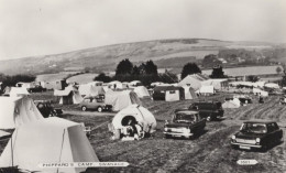 Swanage Dorset Romany Tent Camping RPC Postcard - Swanage