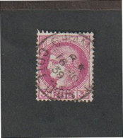 Timbres - N°376 - Type Cérès  3f Lilas Rose -  Oblitéré - Otros & Sin Clasificación