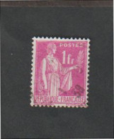 Timbres - N°369 - Type Paix  1f.rose -  Oblitéré - Andere & Zonder Classificatie