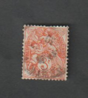 Timbres - N°112 - Type Mouchon 10c. Rose  - 1900 - 01  -  Oblitéré - Autres & Non Classés