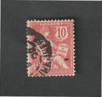 Timbres - N°116 - Type  II Mouchon 10c. Rouge  - 1900 - 01  -  Oblitéré - Andere & Zonder Classificatie