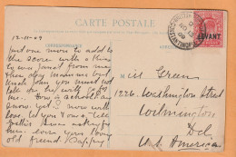 Constantinople Istanbul Turkey 1909 Postcard Mailed By British PO - Sonstige & Ohne Zuordnung