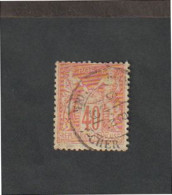 Timbres - N°94 - Type  Sage - 40c Orange   - 1881  -  Oblitéré - Autres & Non Classés