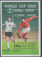 GHANA 2002 FOOTBALL WORLD CUP S/SHEET - 2002 – Corea Del Sur / Japón