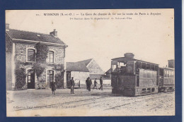 CPA [91] Essonne > Wissous Train Gare Station Chemin De Fer écrite Voir Dos - Otros & Sin Clasificación