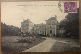 CPA CHAVAGNES LES EAUX 49 Château De Fesles - Chateauneuf Sur Sarthe