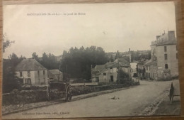 CPA MONTFAUCON 49 Le Pont De Moine - Montfaucon