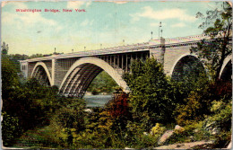 New York City The Washington Bridge 1910 - Bruggen En Tunnels