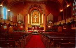 New York City The Marble Collegiate Church Interior At Easter - Kerken