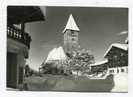 AK 124465 SWITZERLAND - Klosters - Kirchplatz - Ref. St. Jakobs-Kirche - Altes Rathaus - Klosters