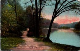New York Rochester Maplewood Park Indian Trail Along The Genesee River 1916 - Rochester