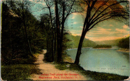 New York Rochester Maplewood Park Indian Trail Along The Genesee River 1912 - Rochester