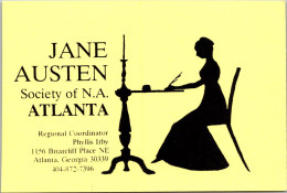 England Writer Jane Austen Society Of North America - Winchester