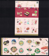 JAPAN 2022 DELICIOUS NIPPON SERIES NO. 4 (KANAZAWA CUISINE) FOOD,GASTRONOMY 2MS MNH  (**) - Neufs