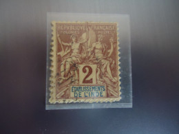 INDIA FRANCE  COLONIES USED  STAMPS - Gebruikt