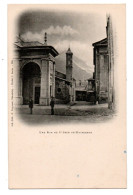 Saint Jean  De Maurienne - Une Rue - Carte Nuage  -  - CPA°J - Saint Michel De Maurienne