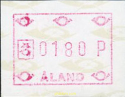 109829 MNH ALAND 1988 ETIQUETA DE FRANQUEO - Automatenmarken [ATM]