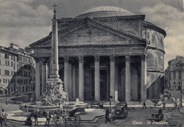 CARTOLINA  ROMA,LAZIO-IL PANTHEON-STORIA,MEMORIA,CULTURA,RELIGIONE,IMPERO ROMANO,BELLA ITALIA,NON VIAGGIATA - Panthéon