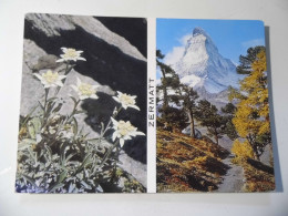 Cartolina Viaggiata "ZERMATT" Vedutine 1992 - Matt