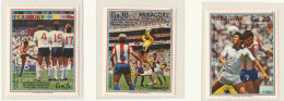 Paraguay - Calcio Italia 90° -  3 Val. MNH ** - 1990 – Italie