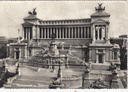 CARTOLINA  ROMA,LAZIO-MONUMENTO A VITTORIO EMANUELE II-STORIA,MEMORIA,CULTURA,RELIGIONE,BELLA ITALIA,VIAGGIATA 1959 - Altare Della Patria