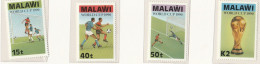 Malawi - Calcio Italia 90° -  4 Val. ** MNH - 1990 – Italie