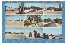 ALGERIE --OUARGLA-- Carte Multi-vues De La Cité - Ouargla