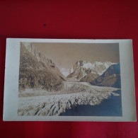 CARTE PHOTO LA MER DE GLACE - Sonstige & Ohne Zuordnung