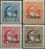 694139 HINGED AUSTRIA-HUNGRIA. ITALIA 1918 SELLOS PARA PRENSA DE AUSTRIA HUNGRIA DE 1916 - Oest. Besetzung