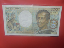 FRANCE 200 FRANCS 1981 Circuler Jolie Qualité - 200 F 1981-1994 ''Montesquieu''