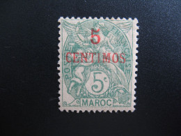 Maroc Stamps French Colonies 1902-1903  Type Sage  N° 11a  Neuf *   à Voir - Timbres-taxe