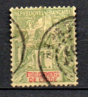 Col33 Colonie Inde N° 13 Oblitéré Cote : 15,00€ - Used Stamps